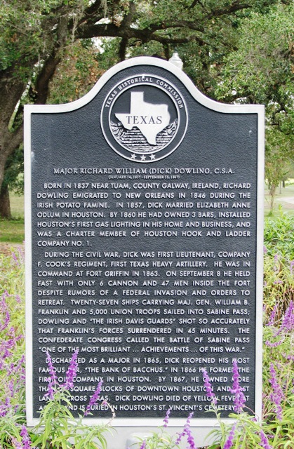 Dowling Texas Sate Historical Marker